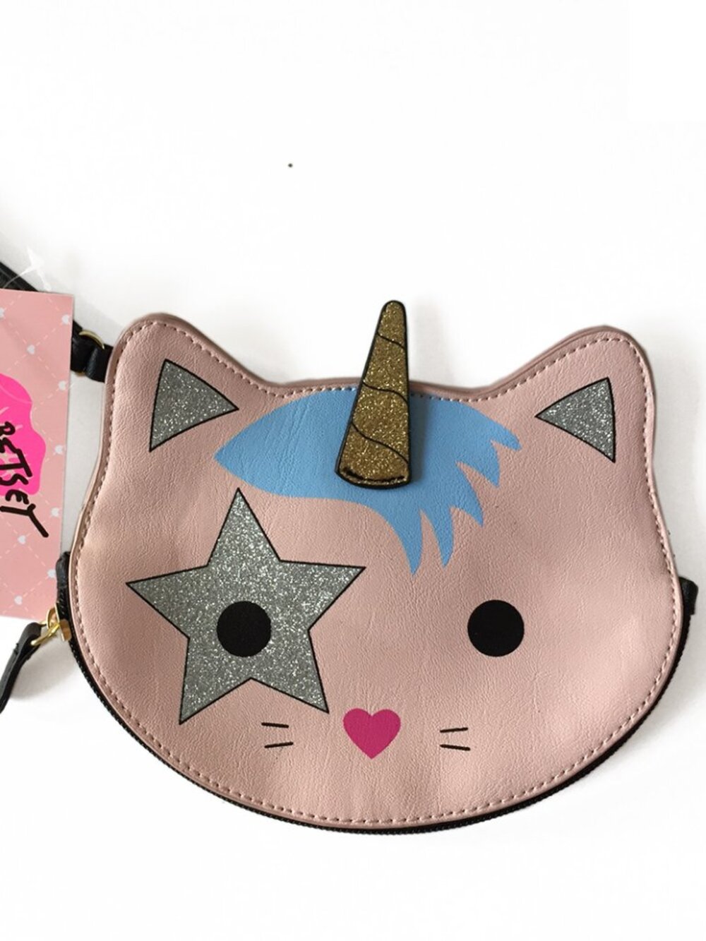 Betsey Johnson Coin Pursue - Unicorn cat